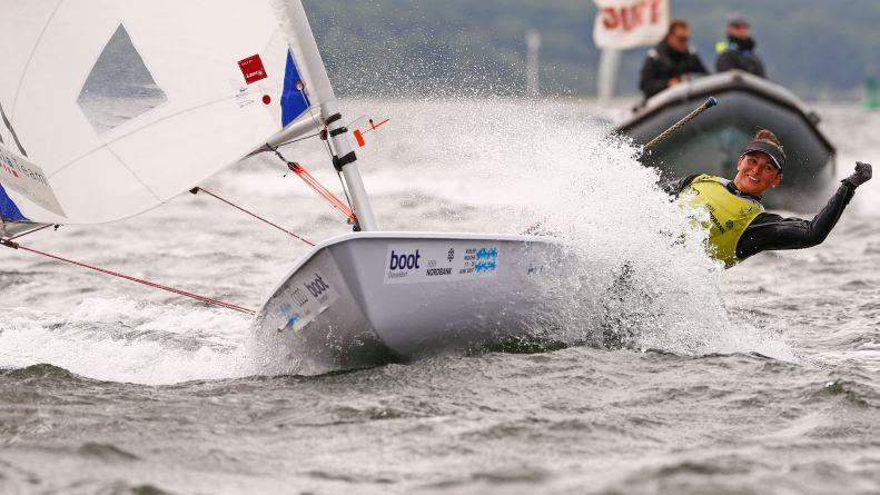 Silvia Zennaro wins the Laser Radial class at Kieler Woche 2017 - photo © Kieler Woche / okPress