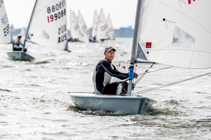 Laser Radial World Championship day 2 photo copyright Thom Touw / www.thomtouw.com taken at Regatta Center Medemblik and featuring the ILCA 6 class