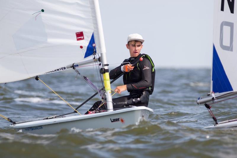 All-Ireland Youth Laser Radial Sailing Champion, Conor Quinn photo copyright Sailing today taken at Carlingford Lough Yacht Club and featuring the ILCA 6 class