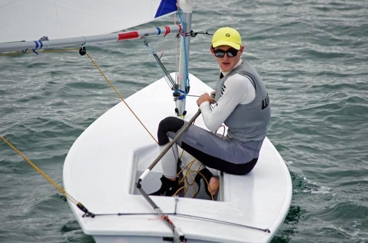 Zac Littlewood during the Western Australian Youth Championships - photo © Rick Steuart / Perth Sailing Photography