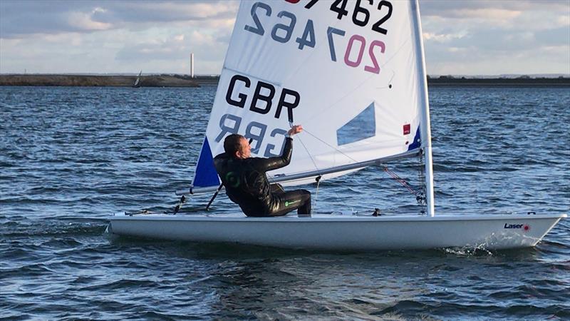 Laser Performance Radial Masters Finale 2017 at Queen Mary photo copyright Lijia Xu taken at Queen Mary Sailing Club and featuring the ILCA 6 class