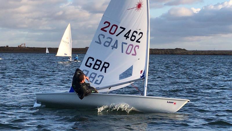 Laser Performance Radial Masters Finale 2017 at Queen Mary photo copyright Lijia Xu taken at Queen Mary Sailing Club and featuring the ILCA 6 class