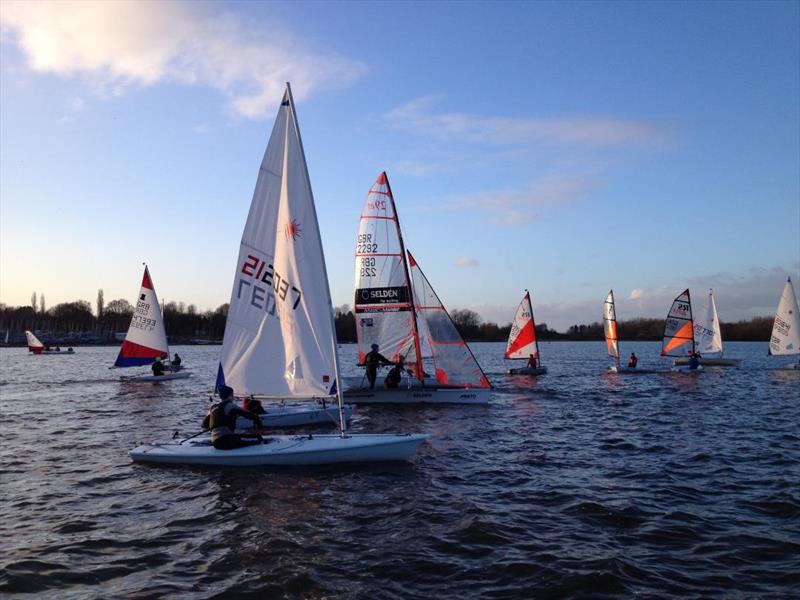 Leigh & Lowton Junior Winter Regatta photo copyright Will Welfare taken at Leigh & Lowton Sailing Club and featuring the ILCA 6 class