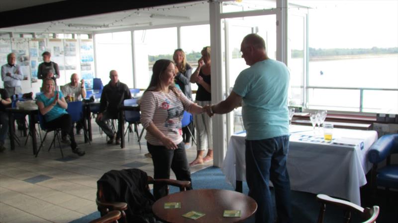 Sarah Rumball wins the 4.7s in the Laser Midlands Grand Prix at Blithfield photo copyright Phil Mason taken at Blithfield Sailing Club and featuring the ILCA 6 class