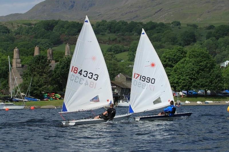 Coniston Sailing Club Open Dinghy Regatta sponsored by Lennon Racewear photo copyright Rob Swyer taken at Coniston Sailing Club and featuring the ILCA 6 class