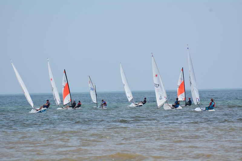 North East Youth Travellers final event at Filey photo copyright Ian Smith taken at Filey Sailing Club and featuring the ILCA 6 class