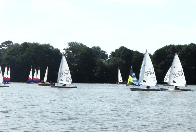 North West Junior Travellers at Redesmere photo copyright Peter Baldwin taken at Redesmere Sailing Club and featuring the ILCA 6 class