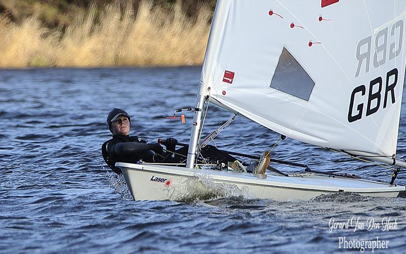 Leigh & Lowton Revett Series day 5 photo copyright Gerard van den Hoek taken at Leigh & Lowton Sailing Club and featuring the ILCA 6 class
