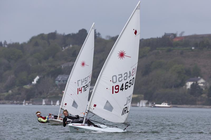 Irish Sailing Youth National Championships day 3 photo copyright David Branigan / Oceansport taken at Royal Cork Yacht Club and featuring the ILCA 6 class