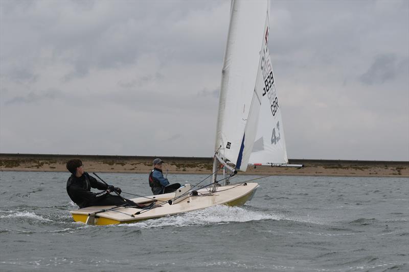 RYA North East Youth Racing Series at Covenham photo copyright Fiona Spence taken at Covenham Sailing Club and featuring the ILCA 6 class