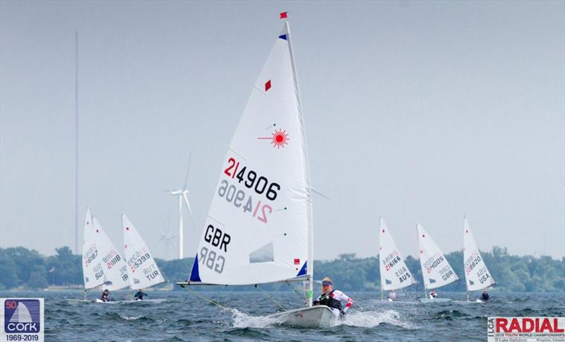 Laser Radial Youth World Championships 2019 day 4 photo copyright Luka Bartulovic taken at CORK and featuring the ILCA 6 class