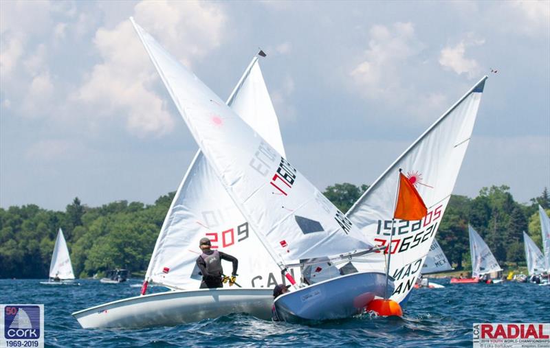 Laser Radial Youth World Championships 2019 day 5 photo copyright Luka Bartulovic taken at CORK and featuring the ILCA 6 class