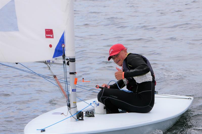 Laser UK National Championships at Largs day 6 photo copyright Campbell Skinner taken at Largs Sailing Club and featuring the ILCA 6 class