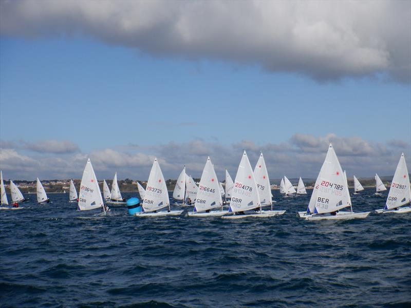 Laser Qualifier at Weymouth photo copyright UKLA taken at Weymouth & Portland Sailing Academy and featuring the ILCA 6 class
