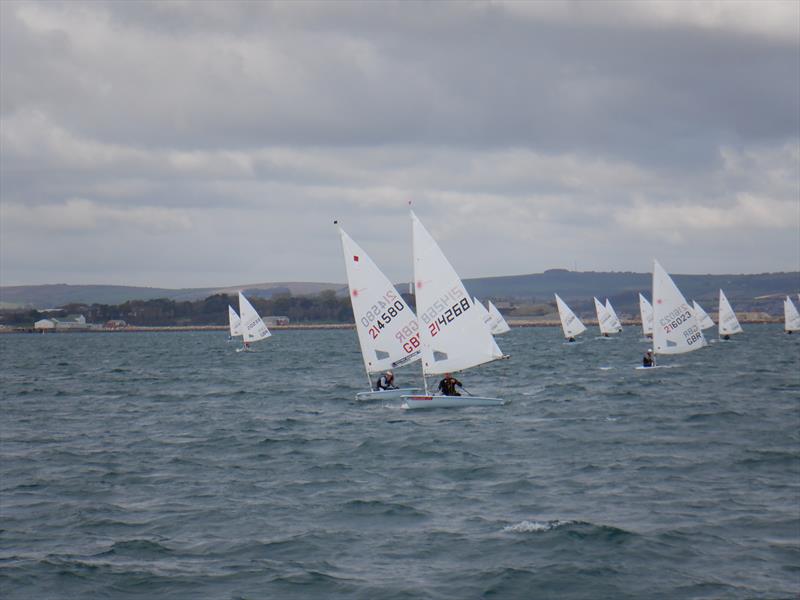 Laser Qualifier at Weymouth photo copyright UKLA taken at Weymouth & Portland Sailing Academy and featuring the ILCA 6 class