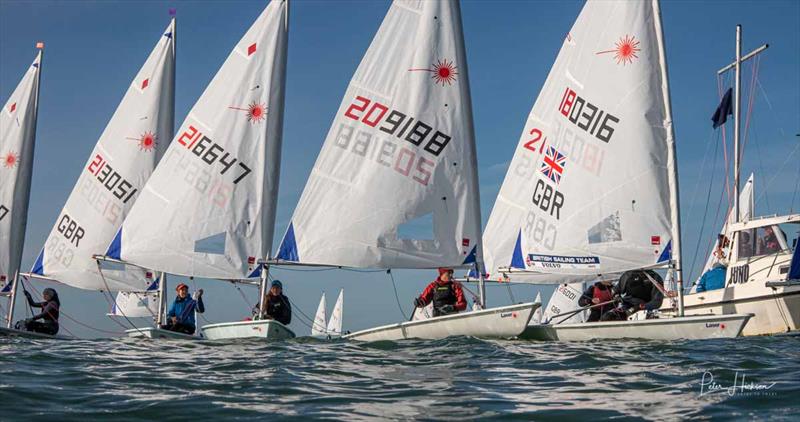 UKLA Noble Marine World & European Qualifier & Laser Masters at Hayling Island - photo © Peter Hickson