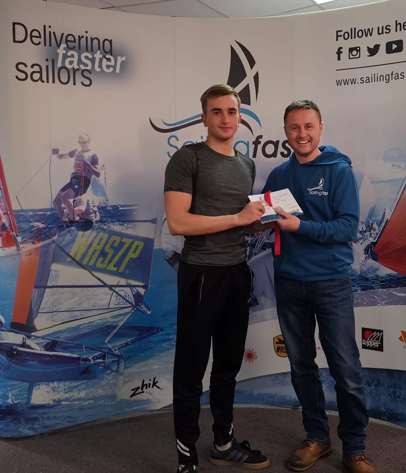 Drew Barnes, 2nd in the Laser Radial Inlands at Grafham photo copyright Keith Videlo taken at Grafham Water Sailing Club and featuring the ILCA 6 class