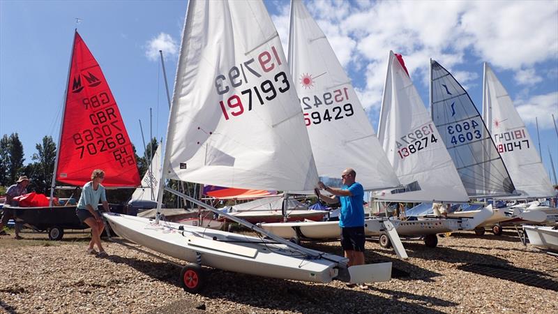 CYC Dinghy Week 2020 photo copyright Nick Eliman taken at Chichester Yacht Club and featuring the ILCA 6 class