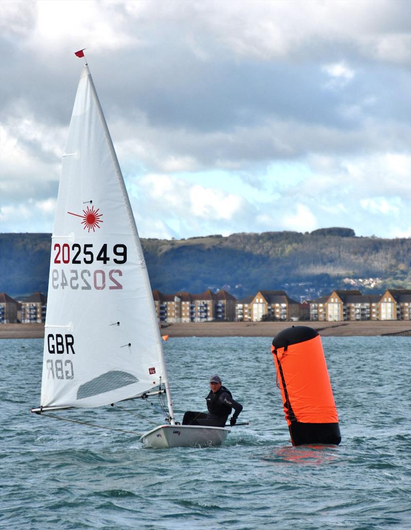 Orlando Gledhill wins the ILCA7 fleet Masters Nationals at Pevensey Bay photo copyright PBSC taken at Pevensey Bay Sailing Club and featuring the ILCA 6 class