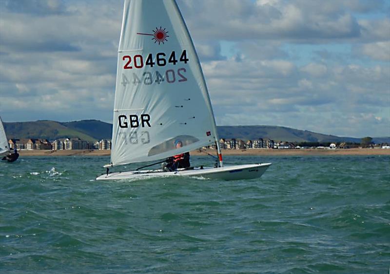 Stuart Hudson, 5th in the ILCA7 fleet Masters Nationals at Pevensey Bay - photo © PBSC