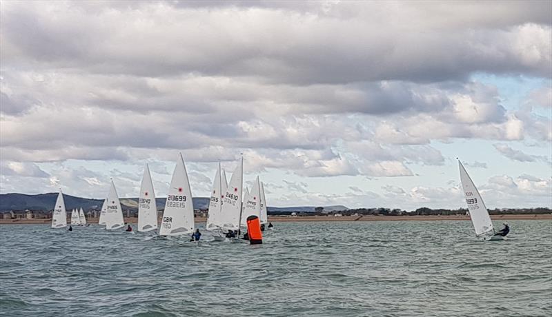 ILCA7 fleet Masters Nationals at Pevensey Bay photo copyright PBSC taken at Pevensey Bay Sailing Club and featuring the ILCA 6 class