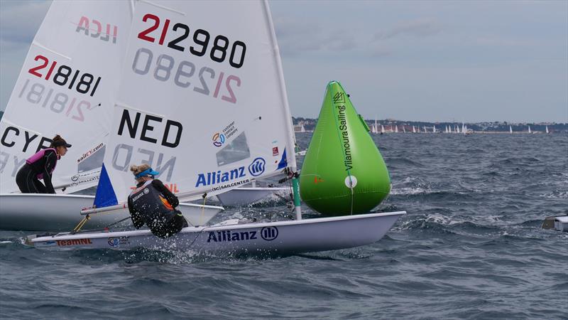 ILCA Vilamoura European Continental Qualification day 3 photo copyright Jon Emmett taken at Vilamoura Sailing and featuring the ILCA 6 class