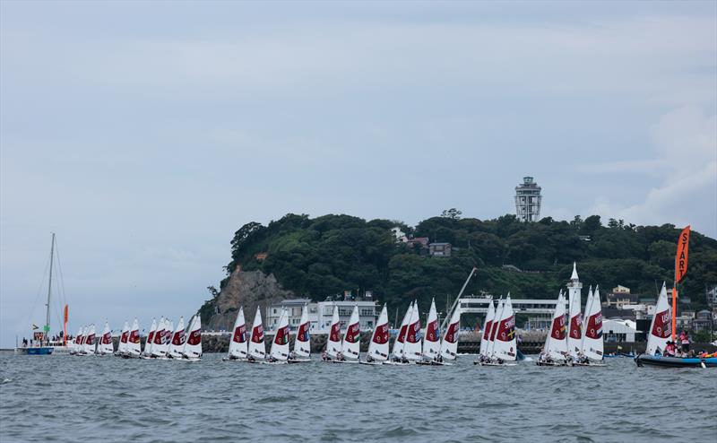 Women's ILCA 6 fleet on Tokyo 2020 Olympic Sailing Competition Day 6 - photo © Sailing Energy / World Sailing