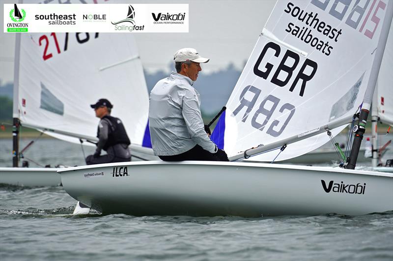 Max Hunt during the 2021 Masters ILCA 7 & 6 Qualifier at Queen Mary photo copyright Lotte Johnson / www.lottejohnson.com taken at Queen Mary Sailing Club and featuring the ILCA 6 class