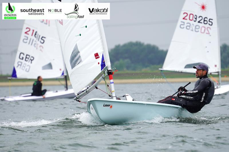 Niall Peelo 2021 Masters ILCA 7 & 6 Qualifier at Queen Mary photo copyright Lotte Johnson / www.lottejohnson.com taken at Queen Mary Sailing Club and featuring the ILCA 6 class