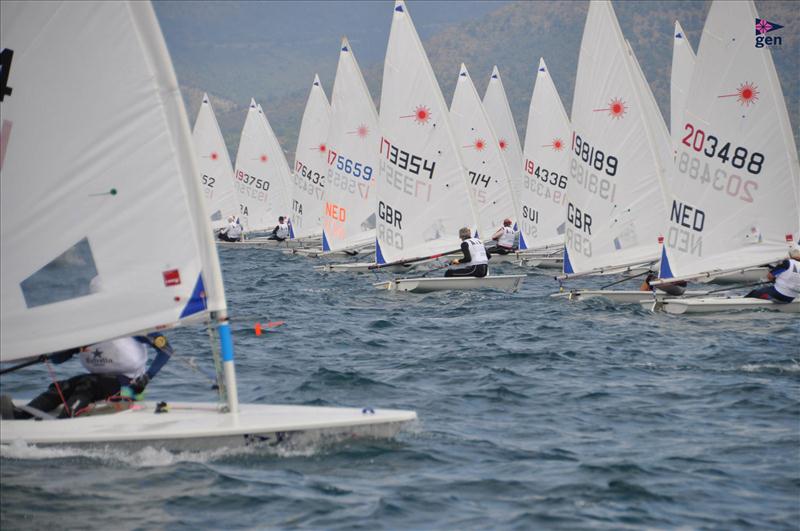 Laser Masters Europeans at Grup d'Esports Nautics Roses photo copyright Laura Carrau / GEN Roses taken at Grup d'Esports Nautics Roses and featuring the ILCA 6 class