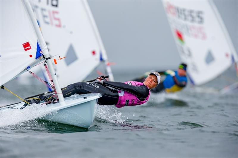 Anne Marie Rindom photo copyright Sascha Klahn taken at Kieler Yacht Club and featuring the ILCA 6 class