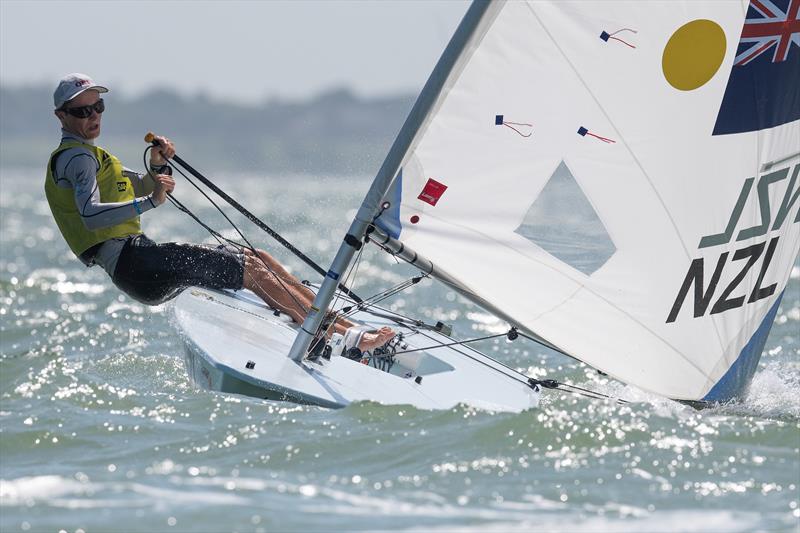 Josh Armit - Mens Laser Radial - Day 4 - Youth Sailing World Championships - Corpus Christi, Texas, USA  - photo © Jen Edney / World Sailing