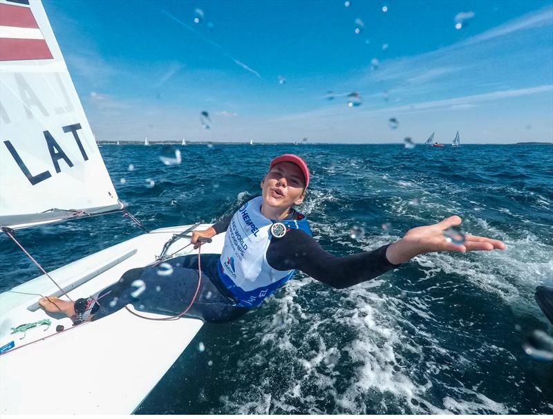 Hempel Sailing World Championships Aarhus 2018 day 2 photo copyright Sailing Energy / World Sailing taken at Sailing Aarhus and featuring the ILCA 6 class