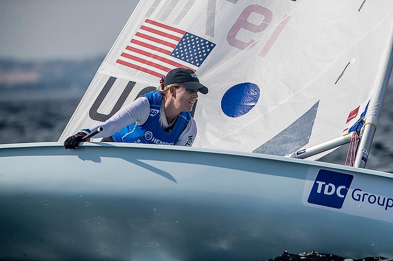 Paige Railey (USA) - Laser Radial - Day 7 - Hempel Sailing World Championships, Aarhus, Denmark, August 7, 2018 photo copyright Sailing Energy / World Sailing taken at  and featuring the ILCA 6 class