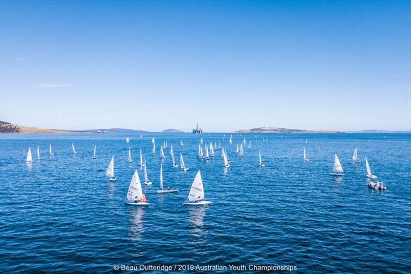 Day 1 - 2019 Australian Sailing Youth Championships - photo © Beau Outteridge