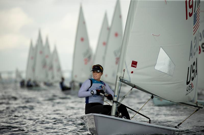 Paige Railey - 2019 Hempel World Cup Series Miami photo copyright Pedro Martinez / Sailing Energy / World Sailing taken at  and featuring the ILCA 6 class
