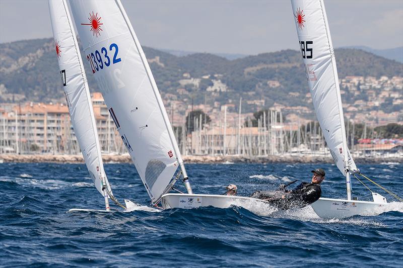 51st Semaine Olympique Française - Day 3 photo copyright Eric Bellande taken at  and featuring the ILCA 6 class