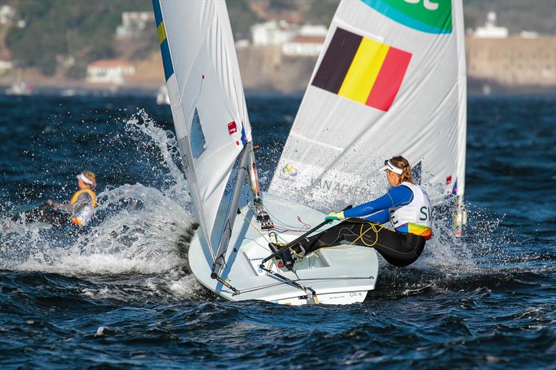 Josefin Olsson (SWE) - Laser Radial - Rio Olympic Regatta 2016 - photo © Richard Gladwell