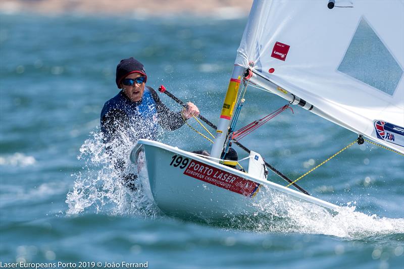 Laser European Championship 2019 photo copyright Joao Ferrand taken at  and featuring the ILCA 6 class