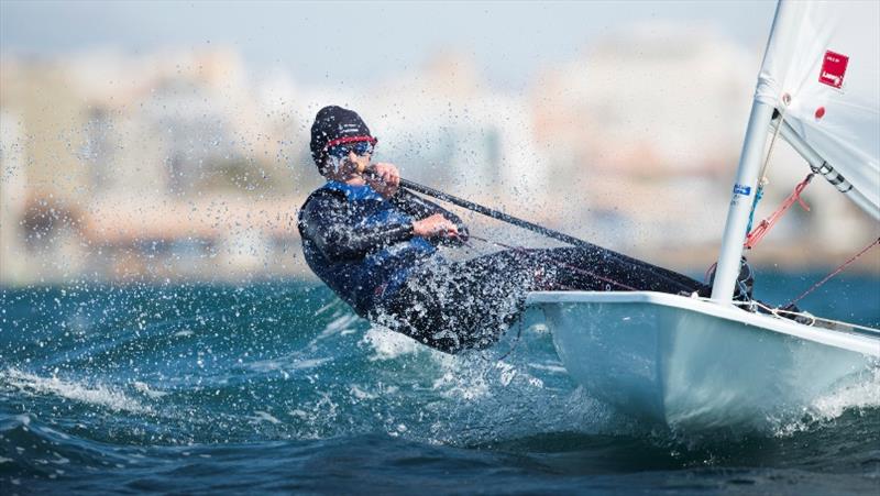 Former world champion Alison Young, Laser Radial - photo © Mark Lloyd / RYA