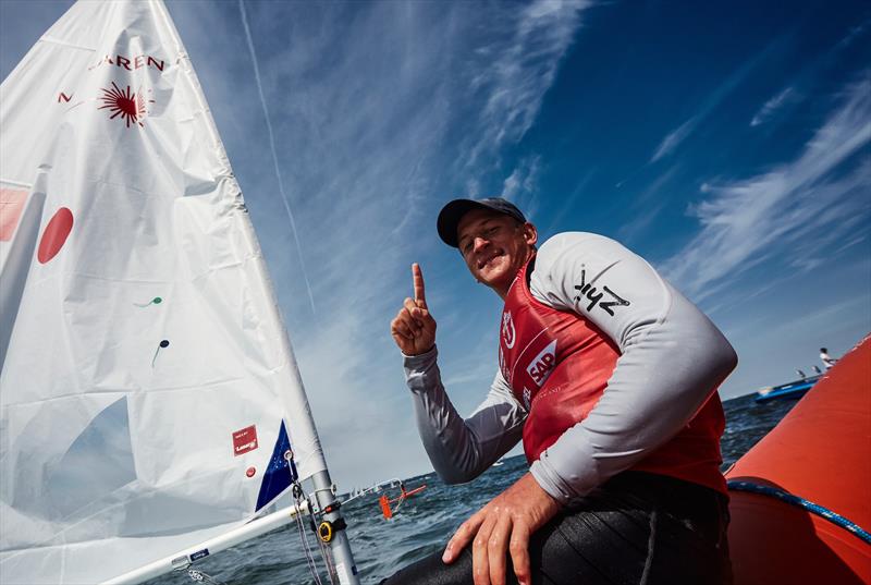 Turkey's Yigit Yalcin Citak - Laser Radial - Hempel Youth Sailing World Championships Day 5 photo copyright Robert Hajduk, Robert Hajduk / World Sailing taken at  and featuring the ILCA 6 class