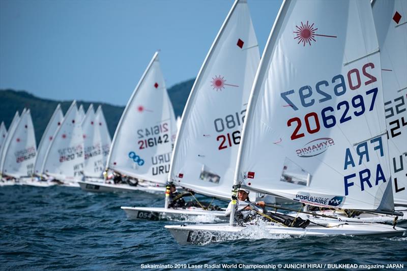Day 4 of the ILCA Laser Radial World Championships in Japan photo copyright Junichi Hirai / Bulkhead Magazine Japan taken at  and featuring the ILCA 6 class