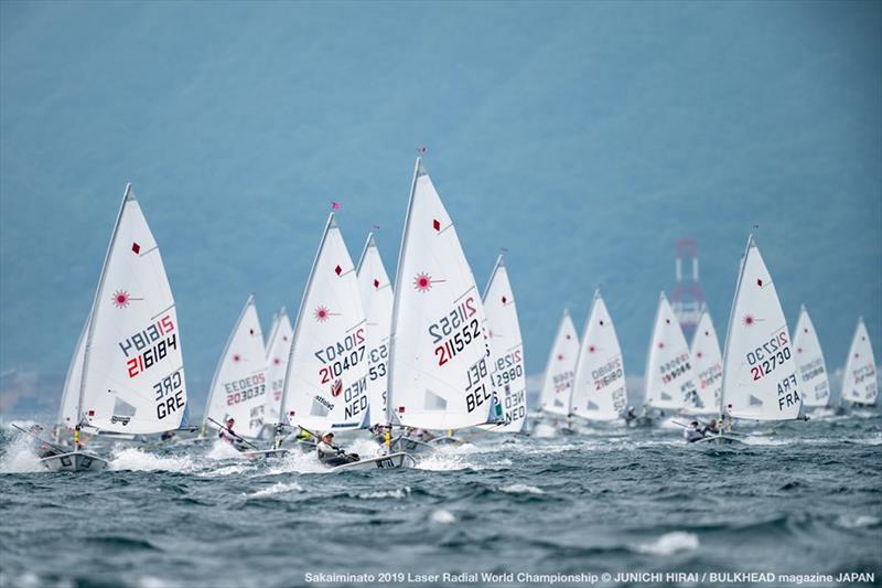 Day 5 of the ILCA Laser Radial World Championships in Japan photo copyright Junichi Hirai / Bulkhead Magazine Japan taken at  and featuring the ILCA 6 class
