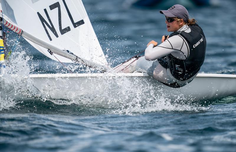 Olivia Christie (NZL) - 2019 Laser Radial World Championships, Japan, July 2019 photo copyright Junichi Hirai / Bulkhead Magazine Japan taken at  and featuring the ILCA 6 class