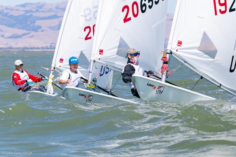 2019 Chubb U.S. Junior Sailing Championships - Redwood City photo copyright Colin Grey Voigt taken at  and featuring the ILCA 6 class