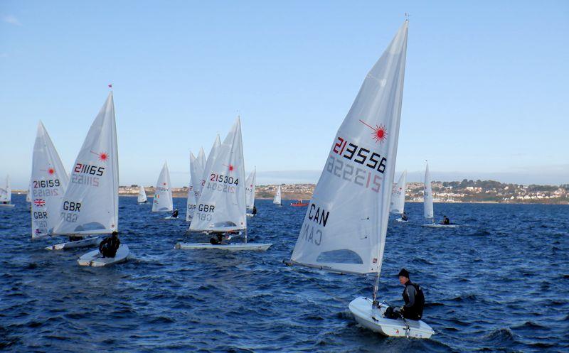 Laser Qualifier at Weymouth photo copyright UKLA taken at Weymouth & Portland Sailing Academy and featuring the ILCA 6 class