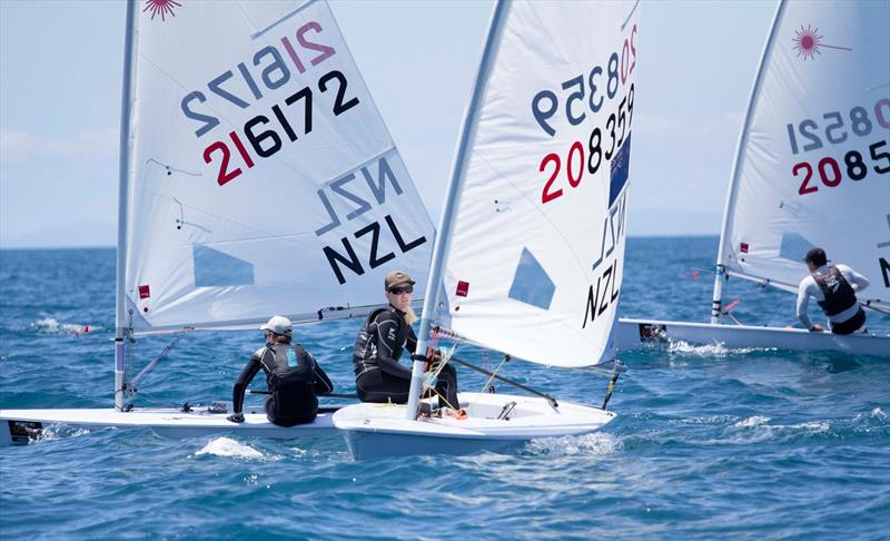 Courtney Reynolds-Smith winner of the Open Laser Radial Championship - Mitre10 Mega NZ National Laser Championships - New Plymouth - January 2020 - photo © Smokeylemon.com