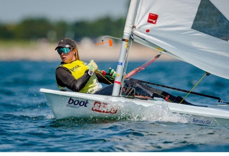 Last year's winner of the Kieler Woche and Olympic as well as World Championship 6th, Josefin Olsson from Sweden, is certainly also among the candidates for the Kieler Woche victory. - photo © S. Klahn / Kieler Woche