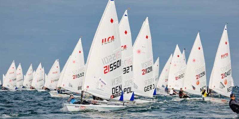 Sailors from 17 nations fight for the Kieler Woche title. - photo © www.segel-bilder.de