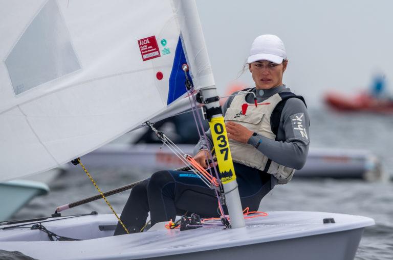 2020 Laser Senior Europeans in Gdansk, Poland day 5 photo copyright Thom Touw / www.thomtouw.com taken at  and featuring the ILCA 6 class